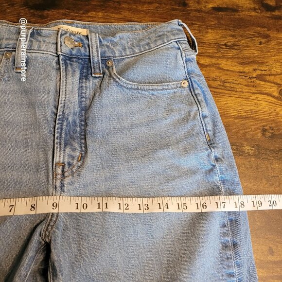 Madewell Jeans 28 Perfect Vintage High Rise Tummy Control Bradwell Wash NJ175 - Picture 8 of 12